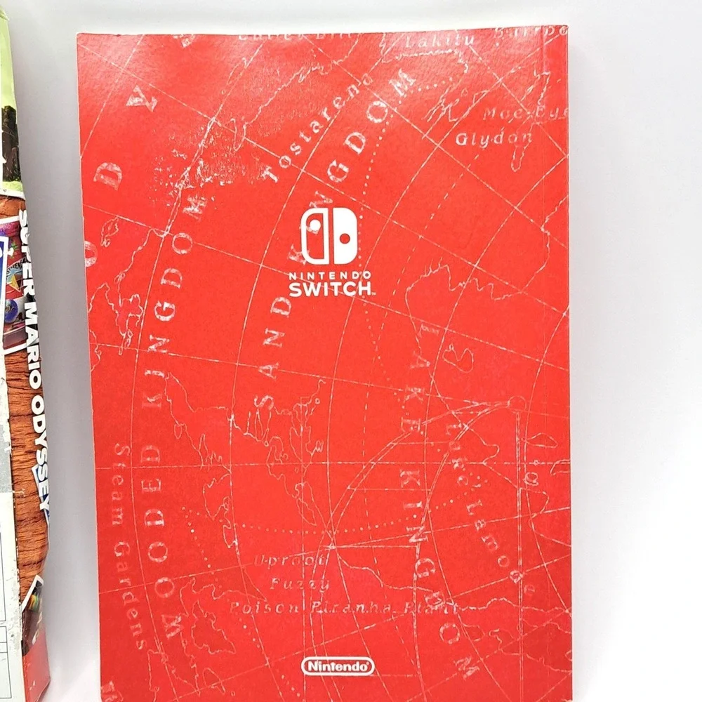 Super Mario Odyssey Nintendo‎ Switch OEM Box With Bonus Travelers Guide No Game